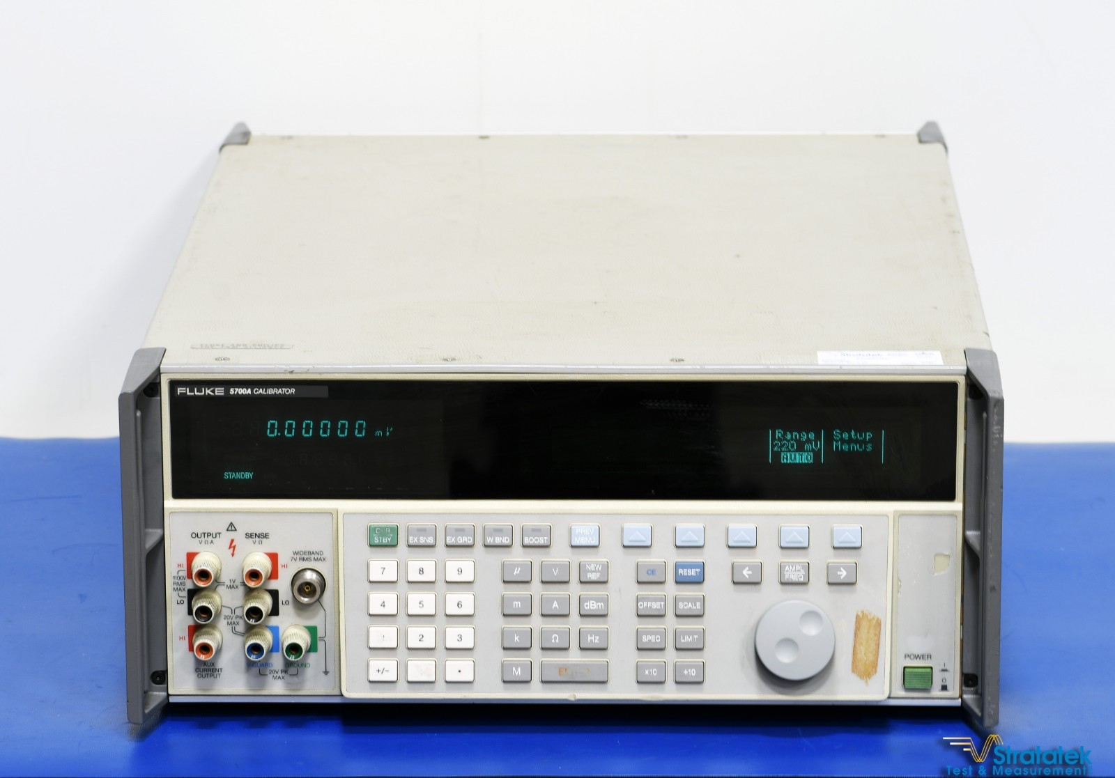 Fluke 5700A Multifunction Calibrator 5700A-03 Option ISO 17025 Calibrated