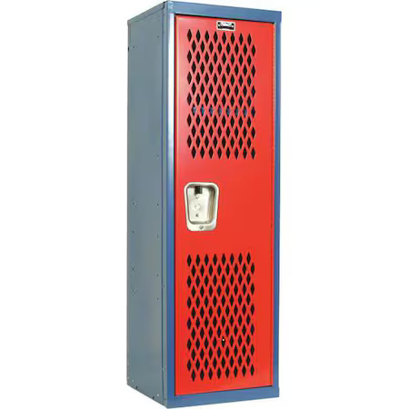 Hallowell Htl151548-1Gr Wardrobe Locker, 15 In W, 15 In D, 48 In H, (1) Tier,