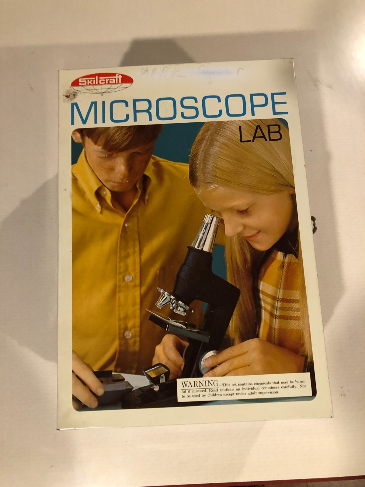 Vintage SkilCraft "Microscope Lab" Metal Box or Case (ONLY)