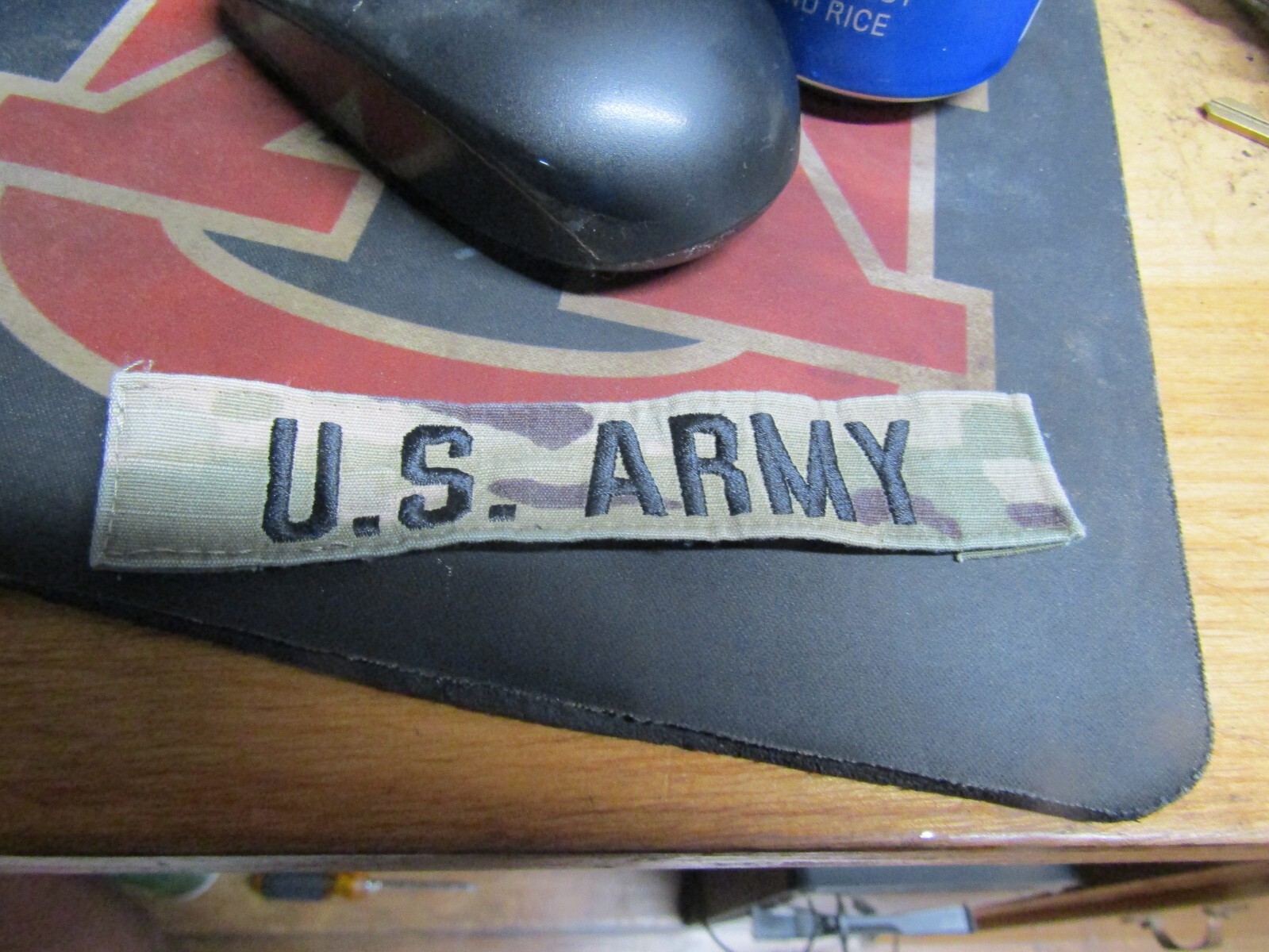 MILITARY PATCH US ARMY NAME TAPE TAG SEW ON OCP MULTICAM