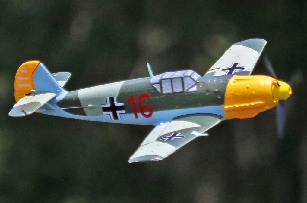 Skynetic Messerschmitt ME-109 EPP with Gyro 400mm (15.7") Wingspan - RTF  USA