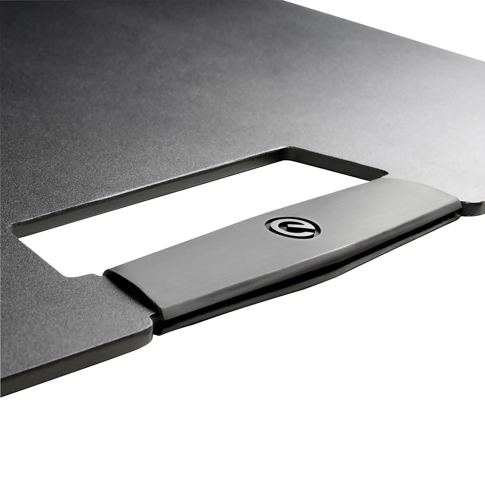 Gravity GLS431B Square Steel Base Lighting Stands with Cables