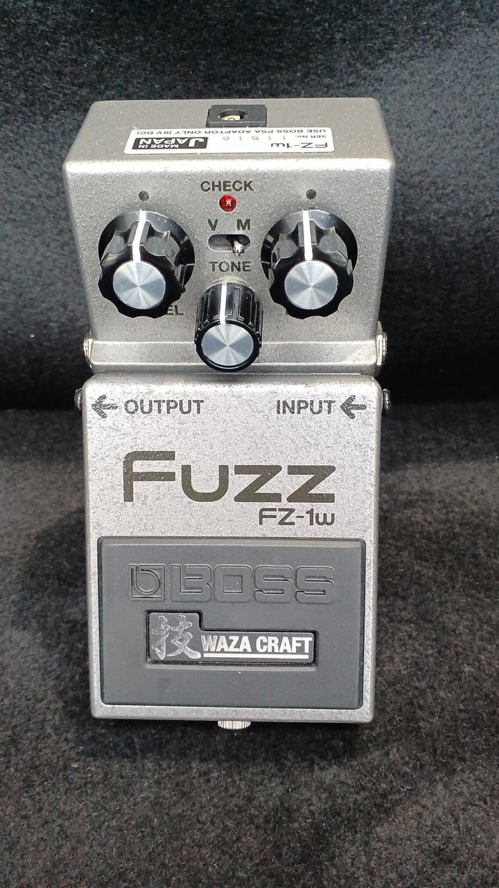 Used Boss FZ-1W Waza Craft Fuzz Guitar Effects Pedal