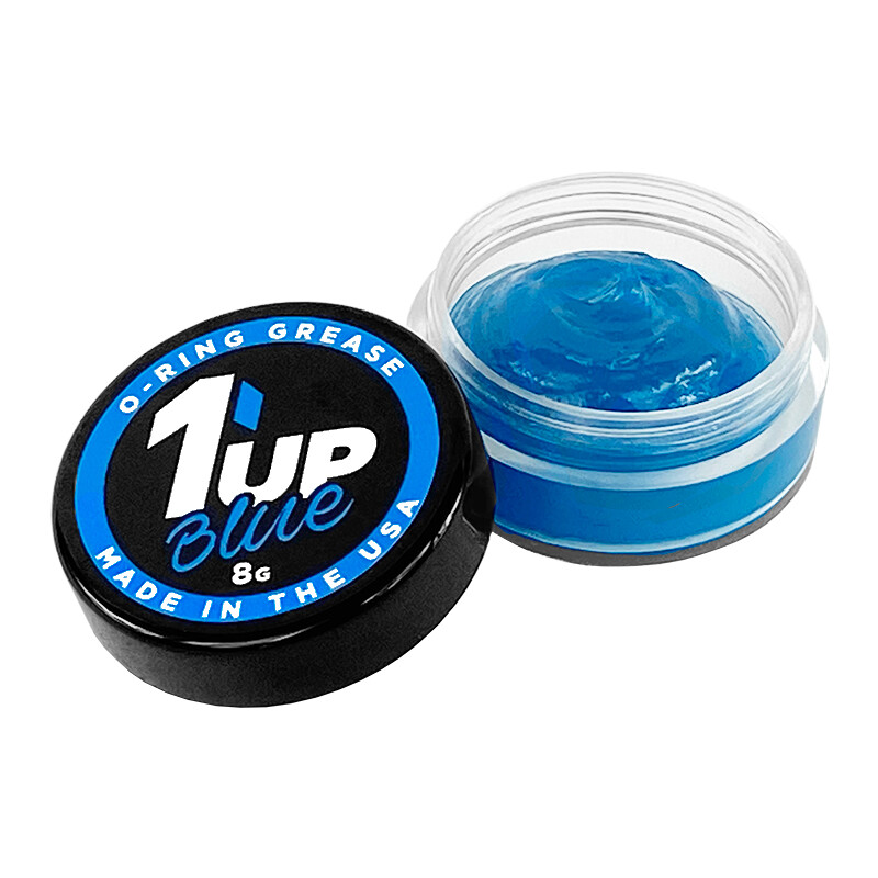1UP Blue Shock O-Ring Grease in Extra Large (XL) Clear Jar 120302