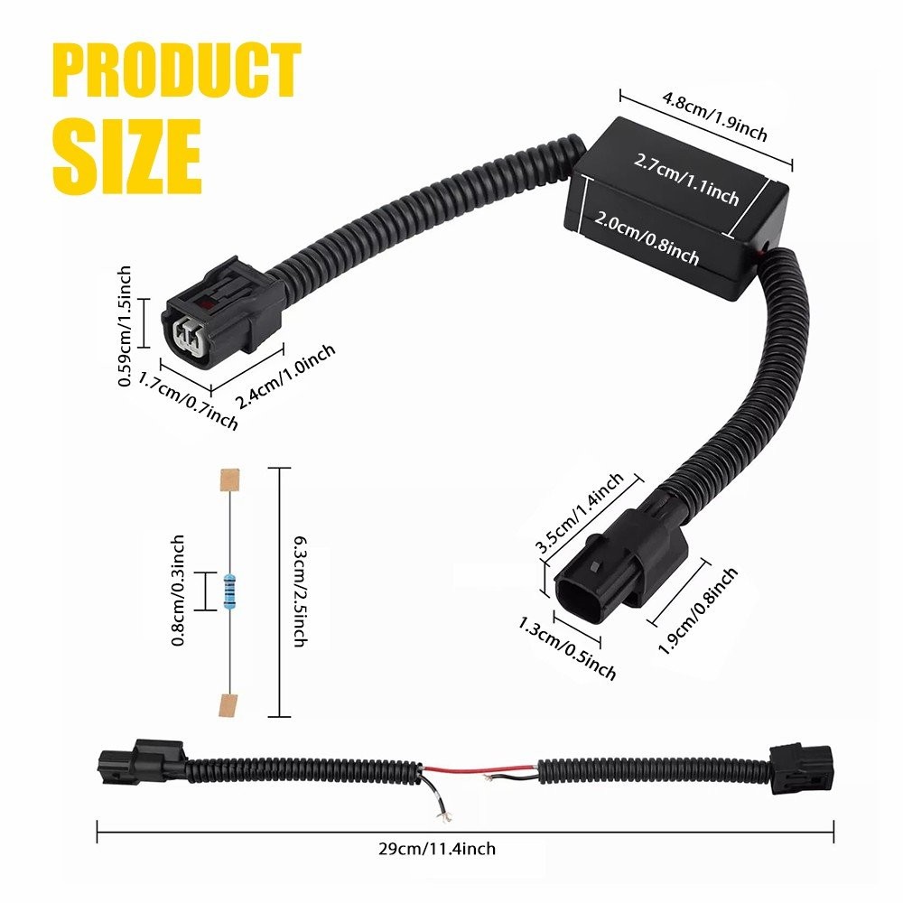 For Honda 2007 Odyssey Engine 6V Complete VCM Harness Plug & Protective Box Set