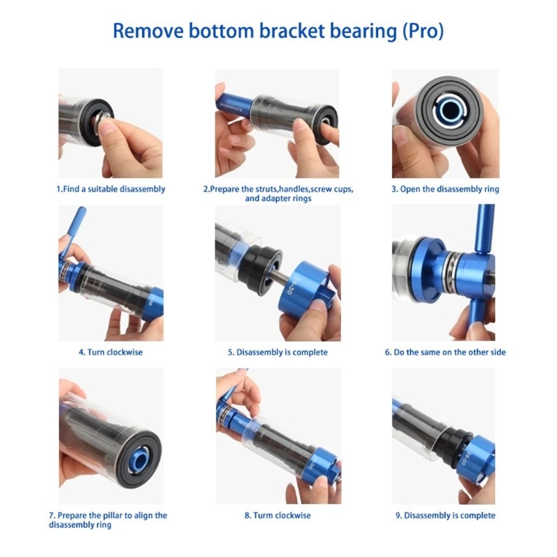 Bottom Bracket Install and Removal Tool Kit for BB86/BB30 Bearing Press Tool