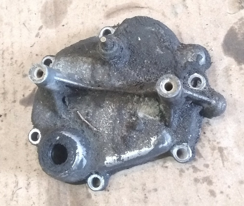 Kawasaki Vulcan EN500 EN450 gear change transmission cover left crankcase 85-96