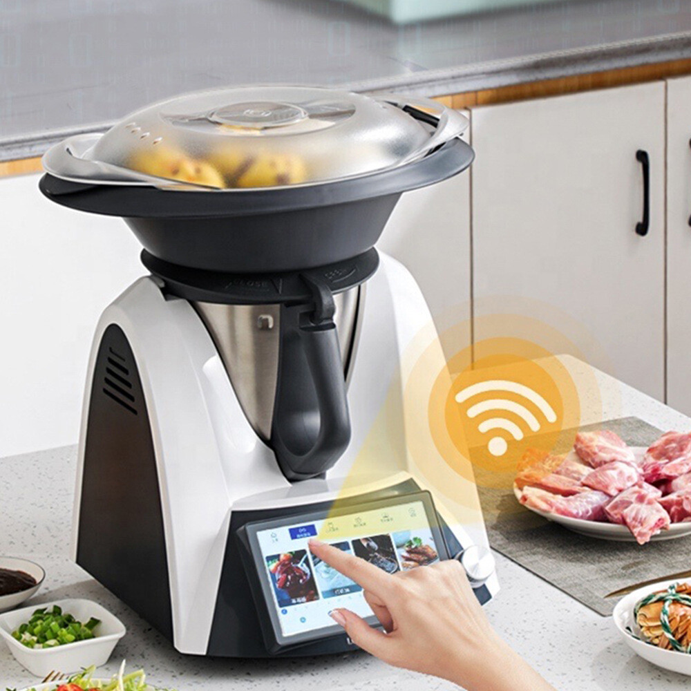 Multifunctional Vegetable meat cutting cooking machine, food processing machine