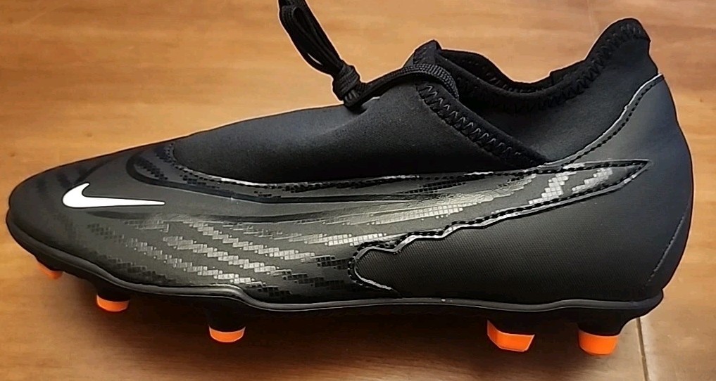 Nike Phantom GX Club DF FG/MG Black Soccer Cleats DD9482-010 Men's 5.5 Women's 7