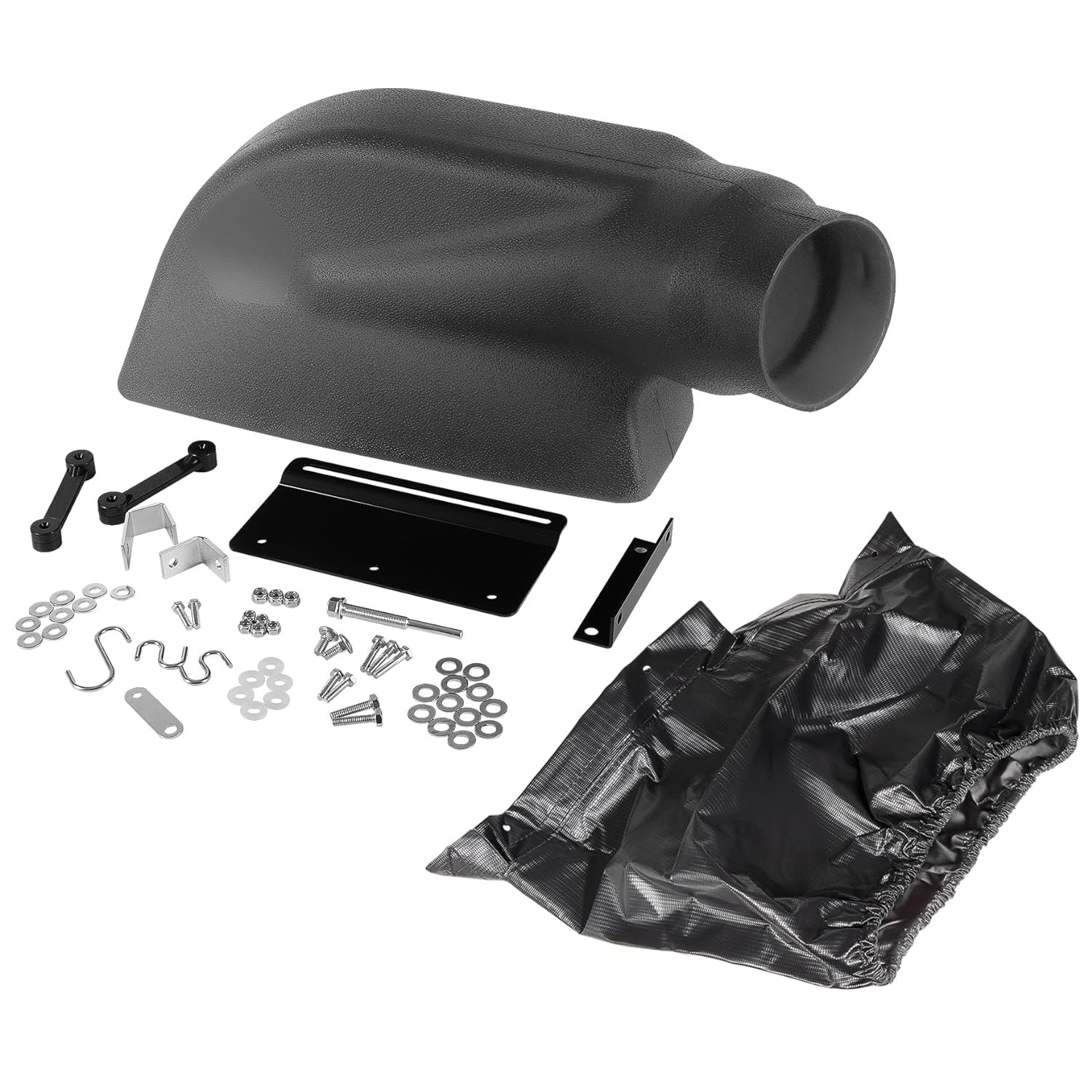 62468 Adapter Mow-N-Vac Kit Universal Deck Boot Chute Leaf Vacuum Bagger