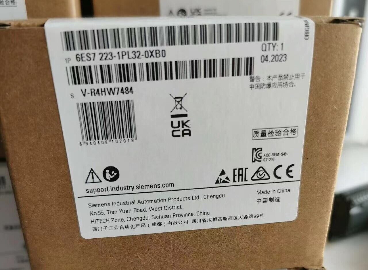 Siemens 6ES7223-1PL32-0XB0 6ES7 223-1PL32-0XB0 Digital I/O New Expedited Ship