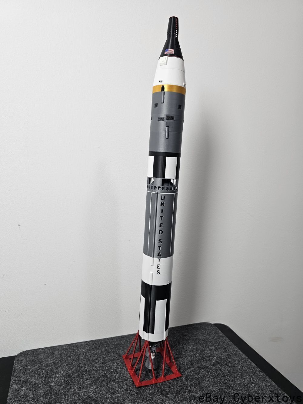 1:60 Scale NASA Gemini TitanII Rocket Model Finished Painted Product L:22inches