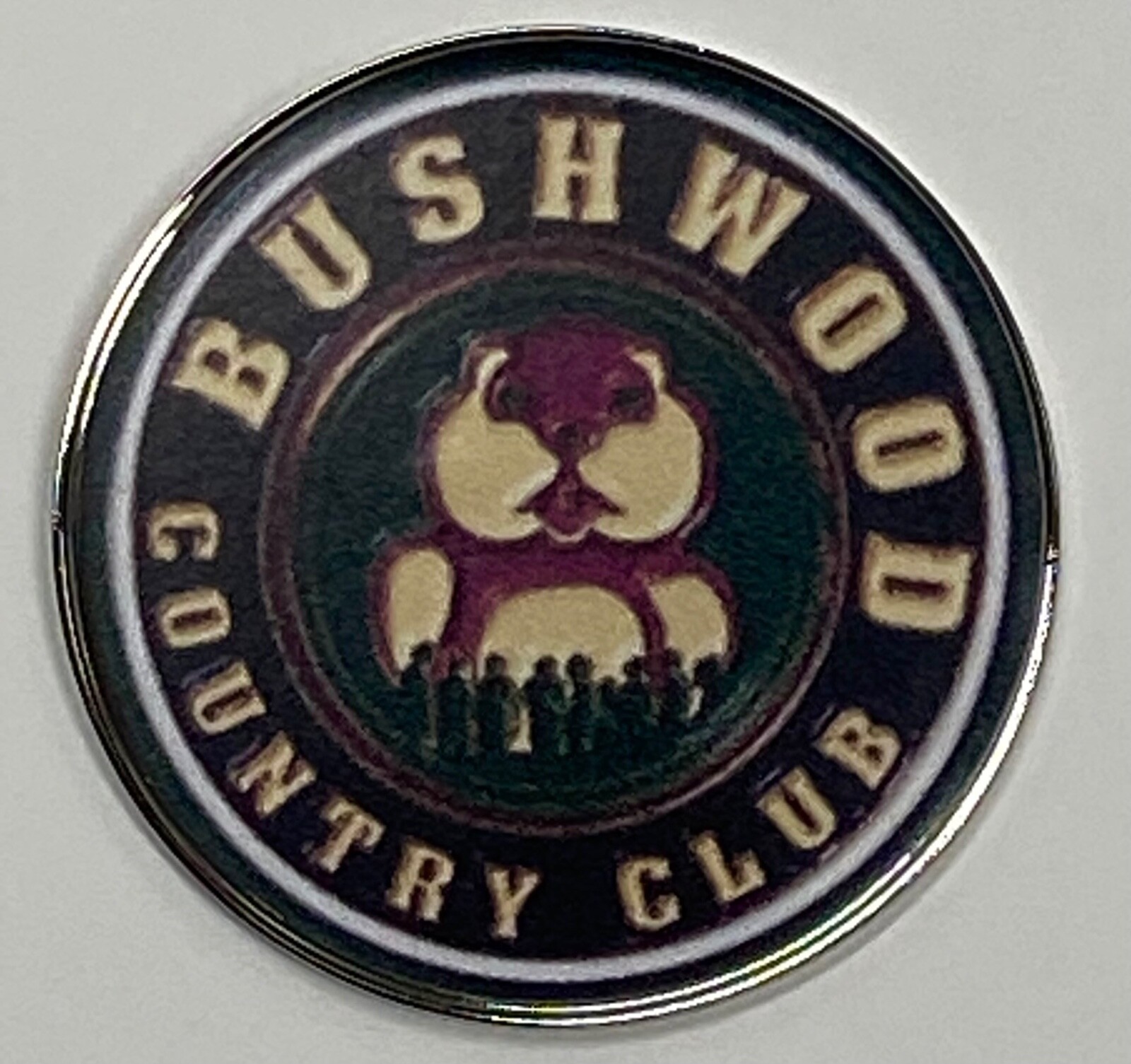 Bushwood Country Club - Caddyshack - NEW Pro size 32mm Slim - Golf Ball Marker