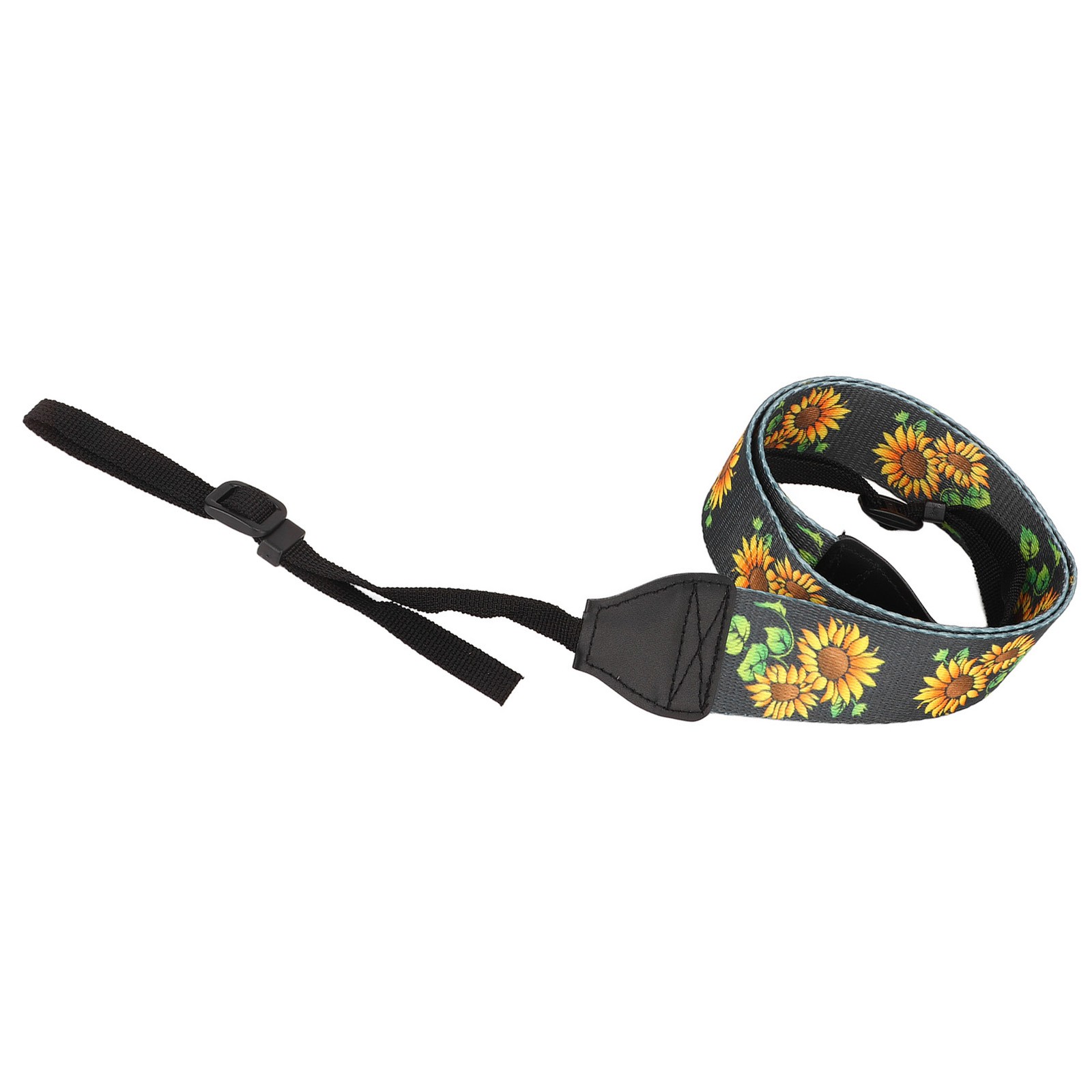 ｀Camera Shoulder Neck Strap Vintage Ethnic Style Sunflower Camera Strap BL