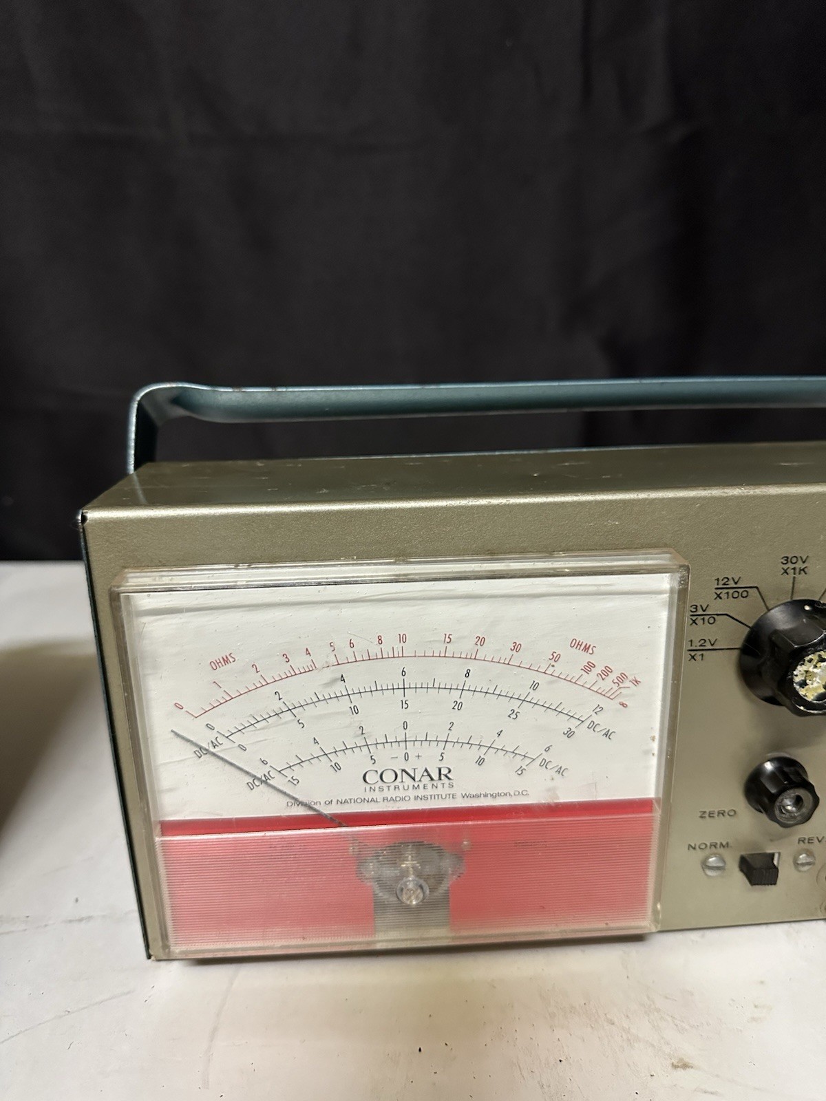 Vintage Conar Model 212.VTVM Vacuum Tube Voltmeter Untested