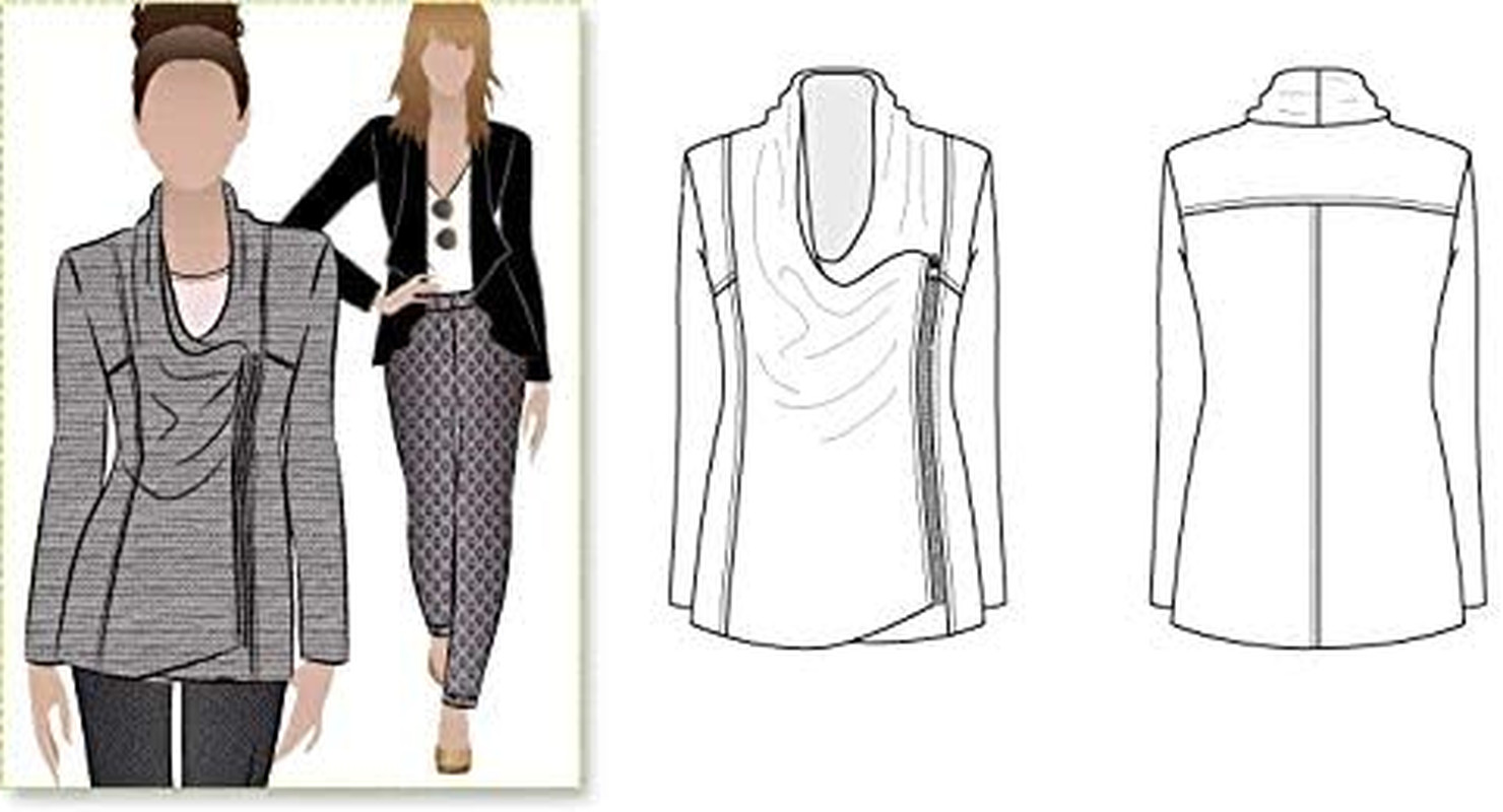 Sewing Pattern - Marie Jacket (Sizes 18-30)