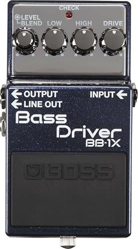 BOSS BB-1X Bass Driver Bass Guitar Effects Pedal New in Box Authentic JP