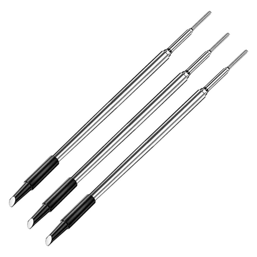 C210 Compatible Soldering Iron Tips 3pcs K Blade C Horseshoe B Round Tip Set