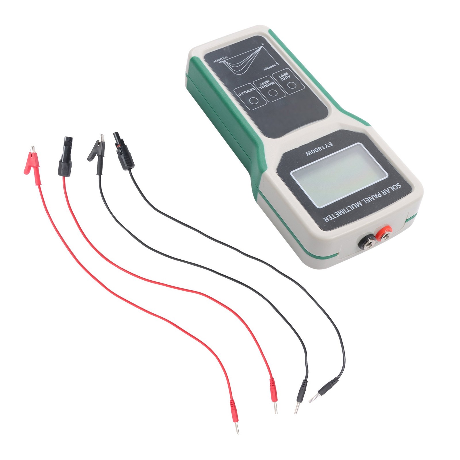 1800W MPPT Meter - Measures Solar Open Circuit Voltage & Load Current