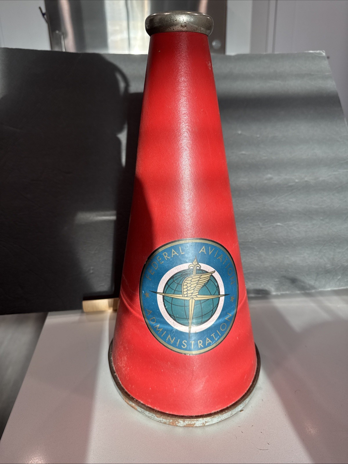 Vintage Federal Aviation Administration Bullhorn, Pilot Airline