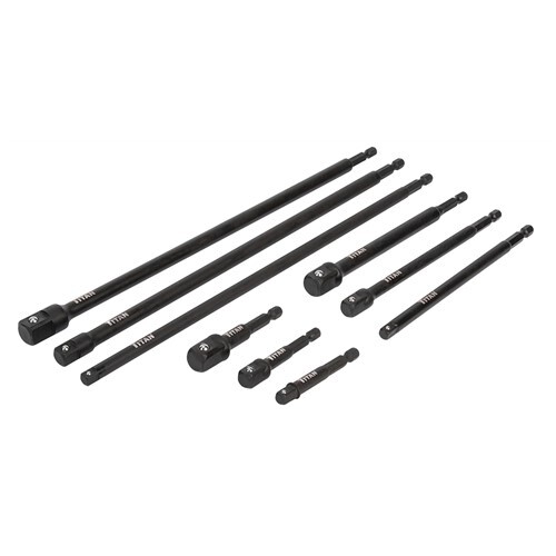 9-PC IMPACT SOCKET ADAPTER SET TIT12089 Brand New!
