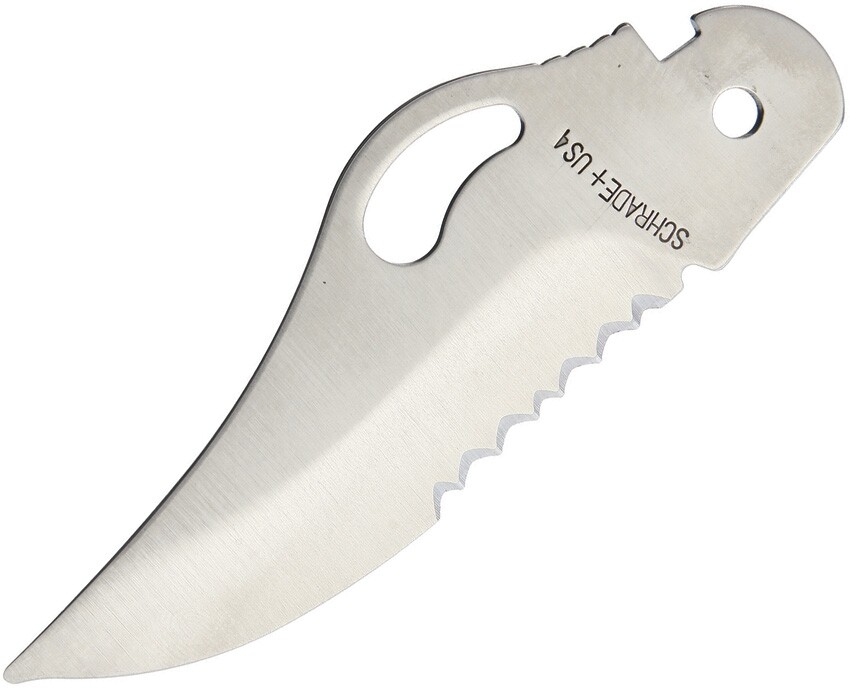 Schrade Knife Blade Replacement Satin Finish Stainless Clip Point S684 USA MADE