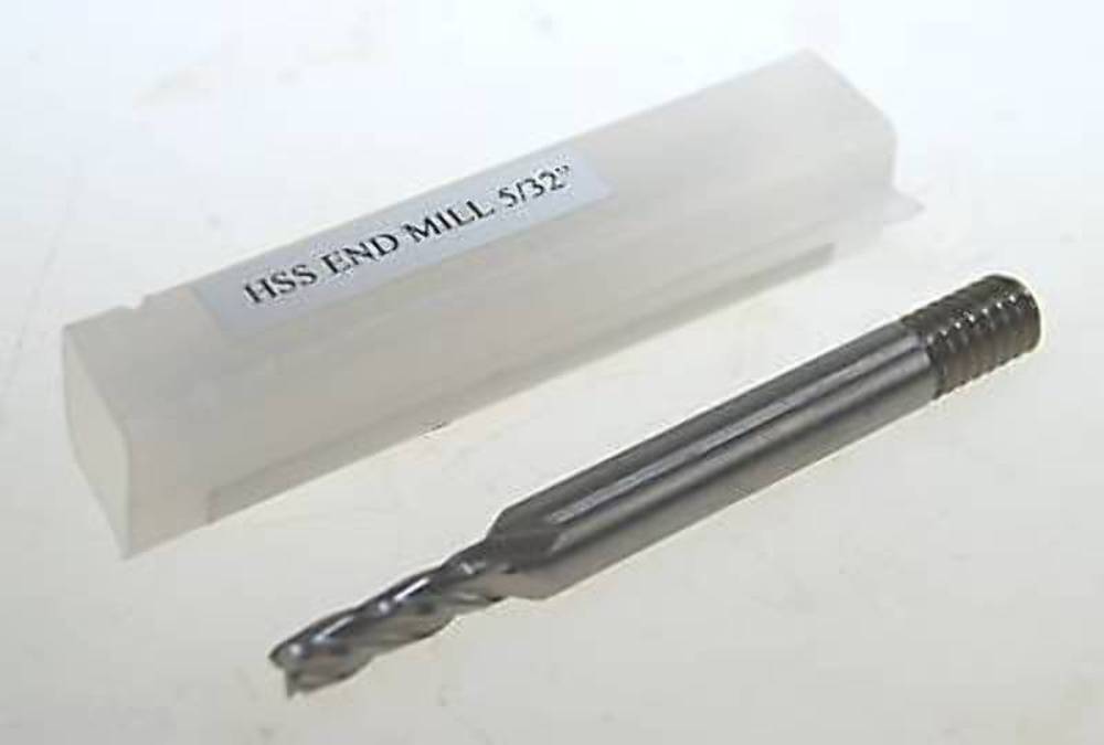 1/8 " HSS FOUR FLUTE ENDMILL MILLING CUTTER BRIDGEPORT GREAT PRICE
