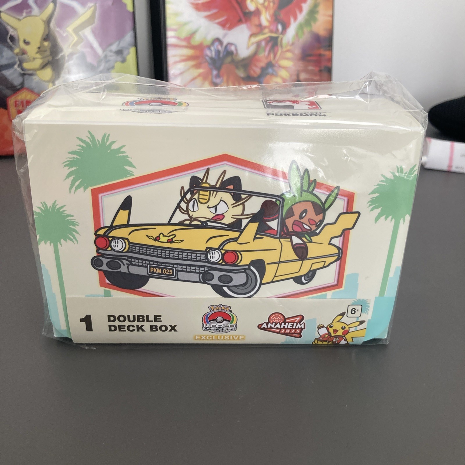 Pokemon Center Worlds Anaheim 2025 Exclusive Deck Box
