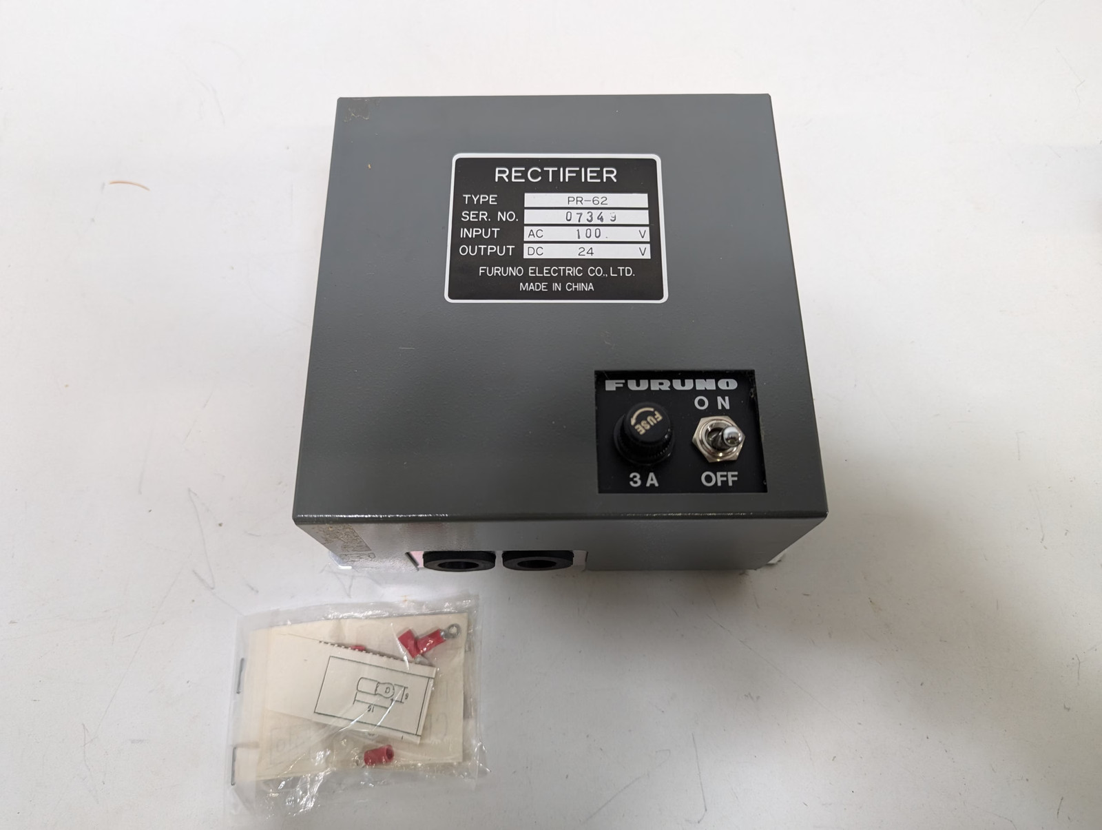 Furuno PR-62 24V 2.5A Rectifier 110VAC To 24VDC NEW Open Box