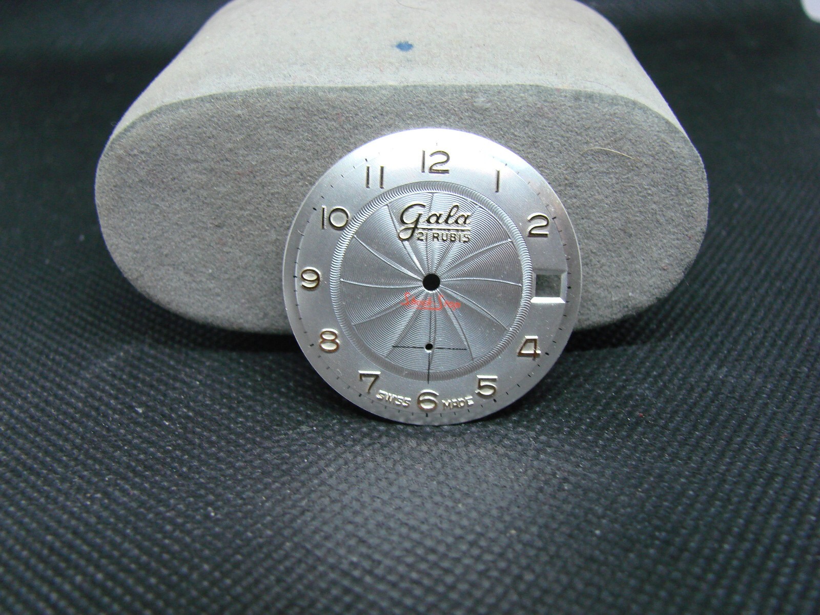 GALA SHOCK STOP 21j  WRISTWATCH DIAL FOR PARTS OR REPAIR! kk3
