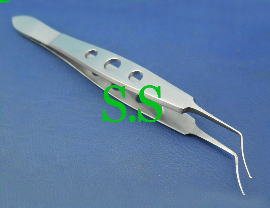 JAFFE CAPSULORRHEXIS DELICATE FORCEPS OPTHALMIC INSTRUM