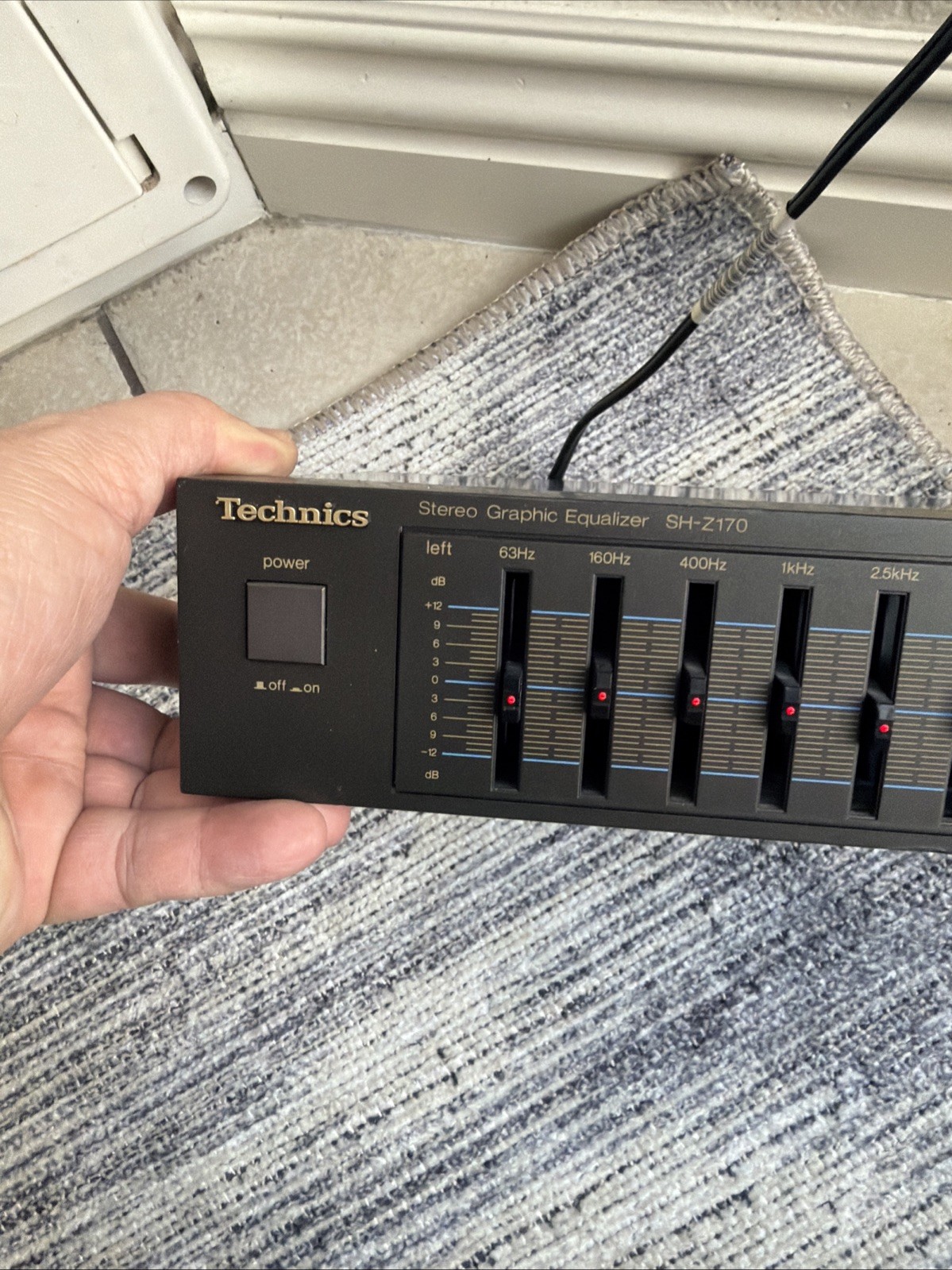 Technics SH-Z170 Seven Band Stereo Graphic Equalizer Led Display