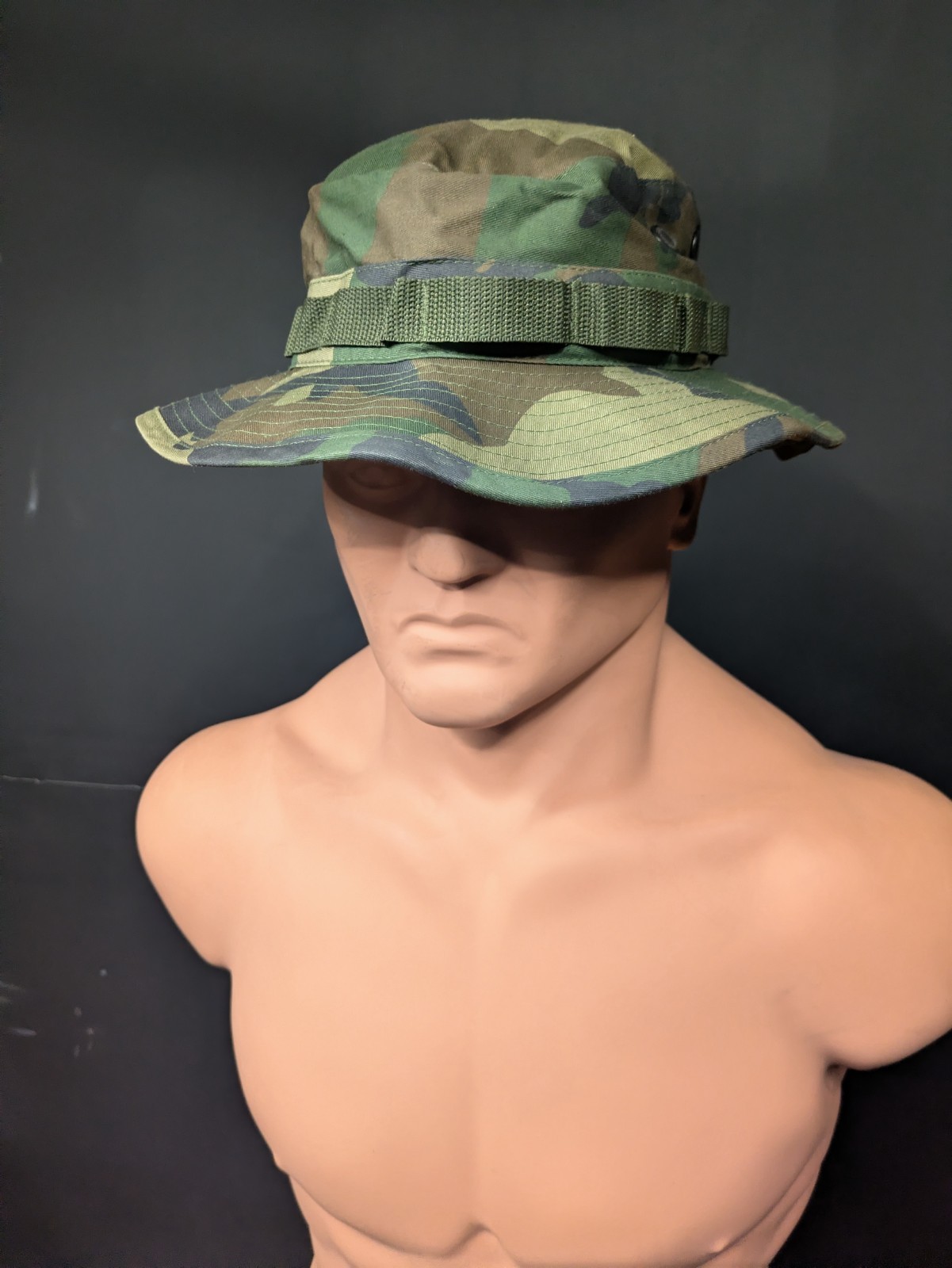 Rothco Woodland Boonie Hat w/ Mosquito Netting Size 7 3/4
