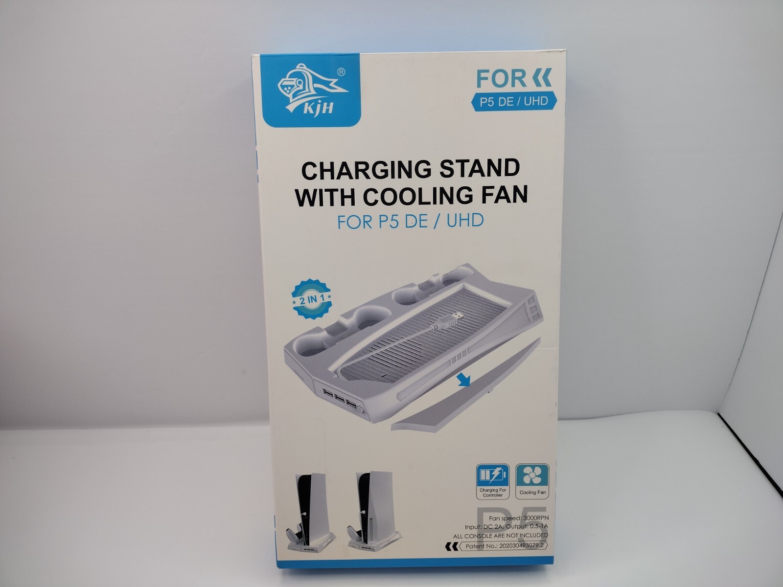 KjH Charging Stand with Cooling Fan for P5 DE/UHD