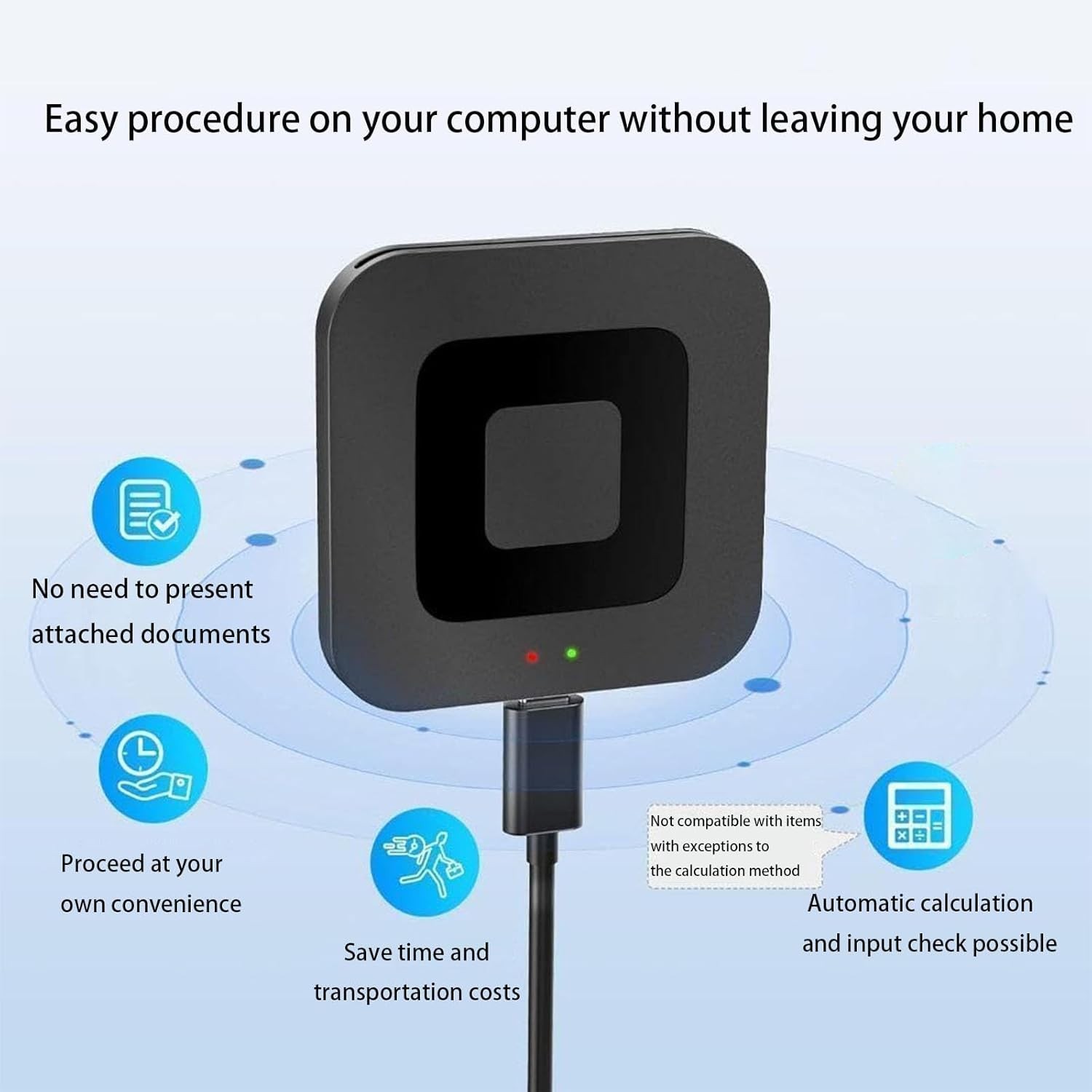 NEW 2025 USB C Smart Card Reader, DOD Military CAC, Automatically Recognizes USB