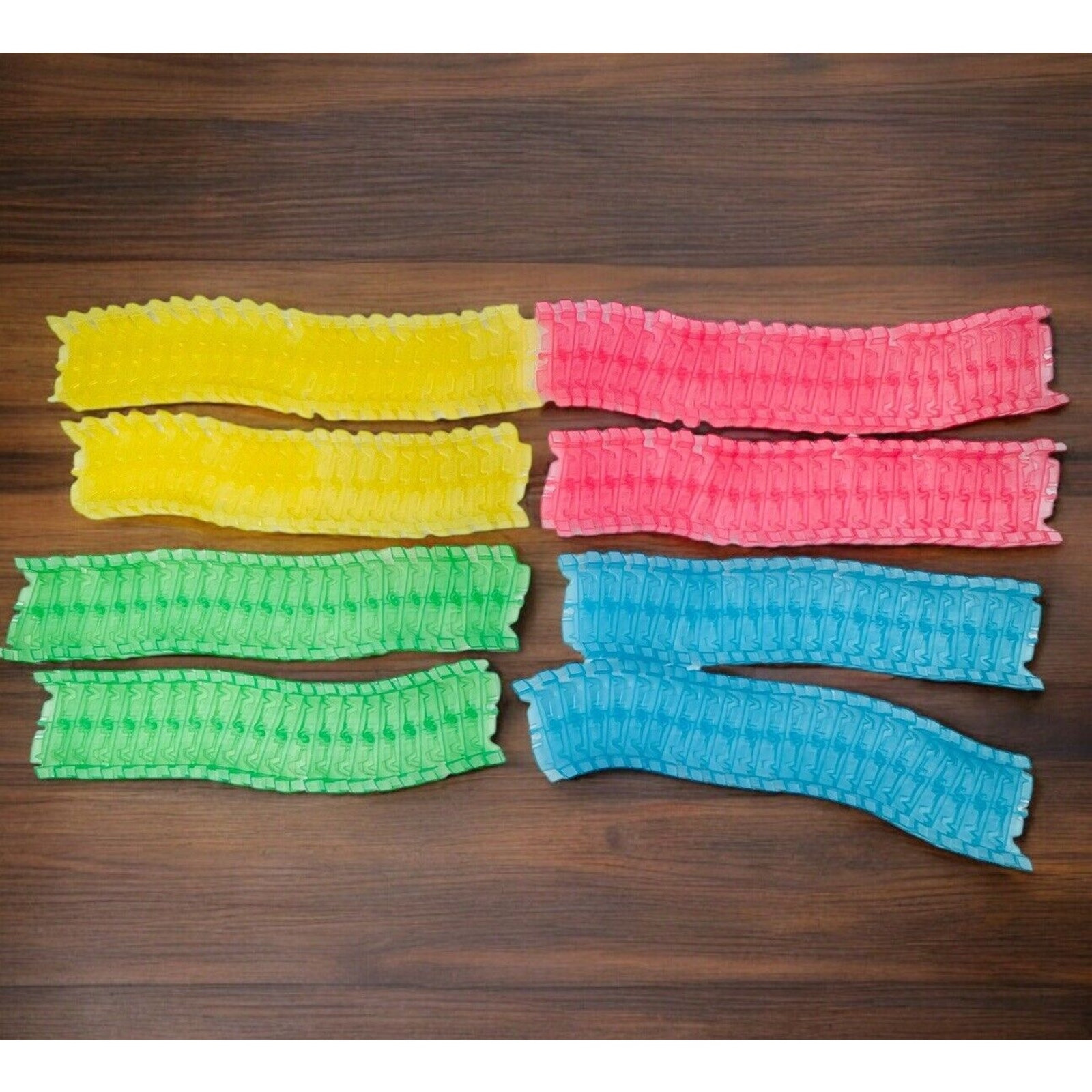 Magic Trax Tracks Neon Plastic Track Appt 8 Ft