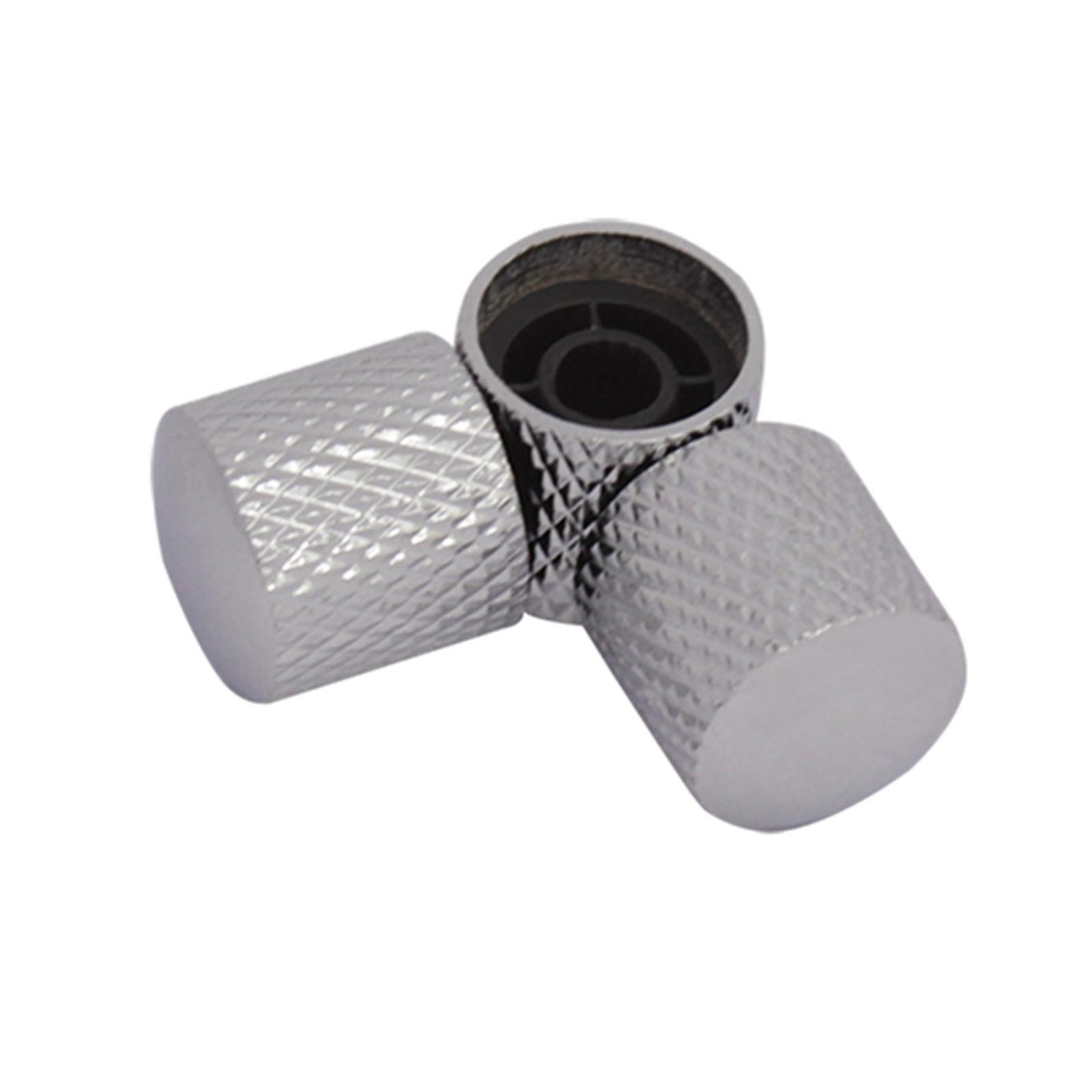 Practical Metal Guitar Volume Parts Knobs Electric Guitar Bass Control Knobs
