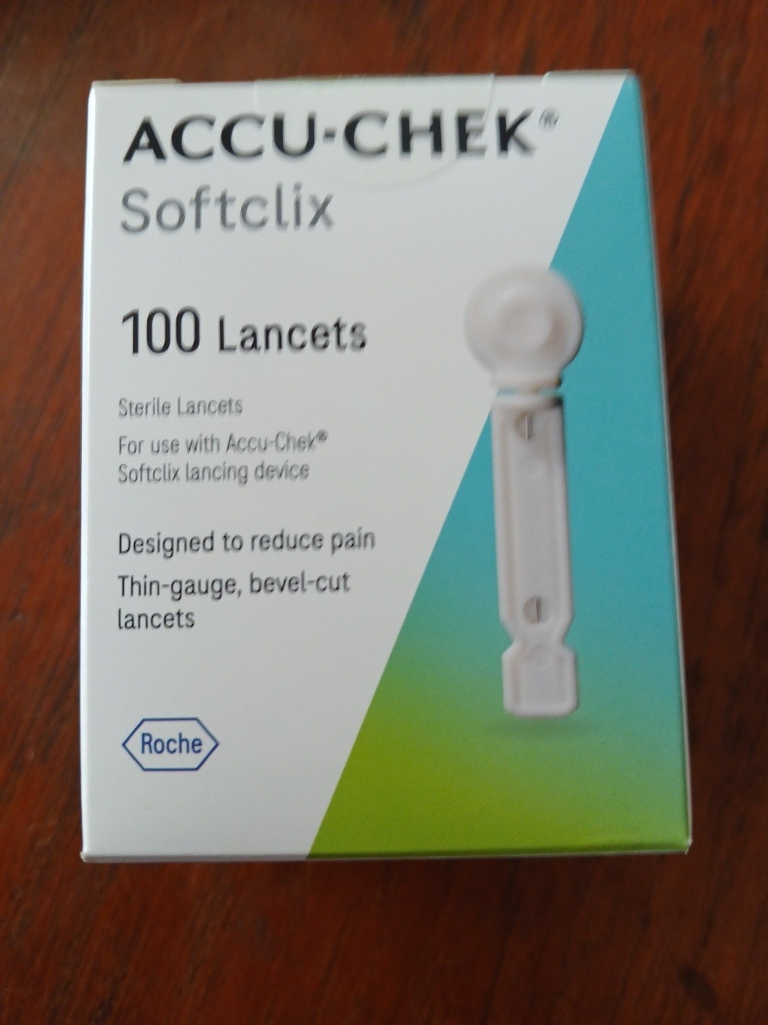 Roche Accu-chek Soft Clix Lancets    PREOWNED FACTORY SEALED BOX