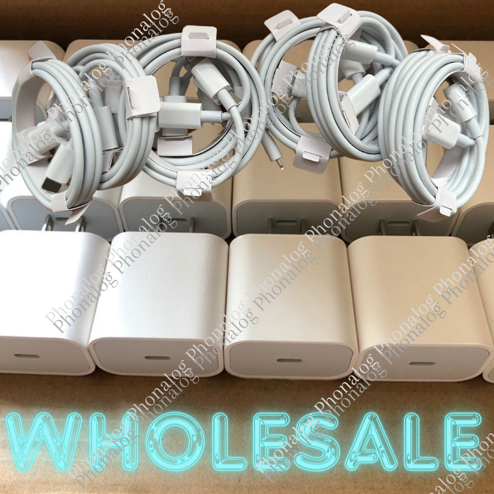 Upgrade 20W Fast Charger Block Type C Cable For iPhone 14 13 12 11 Pro Max 8 Lot