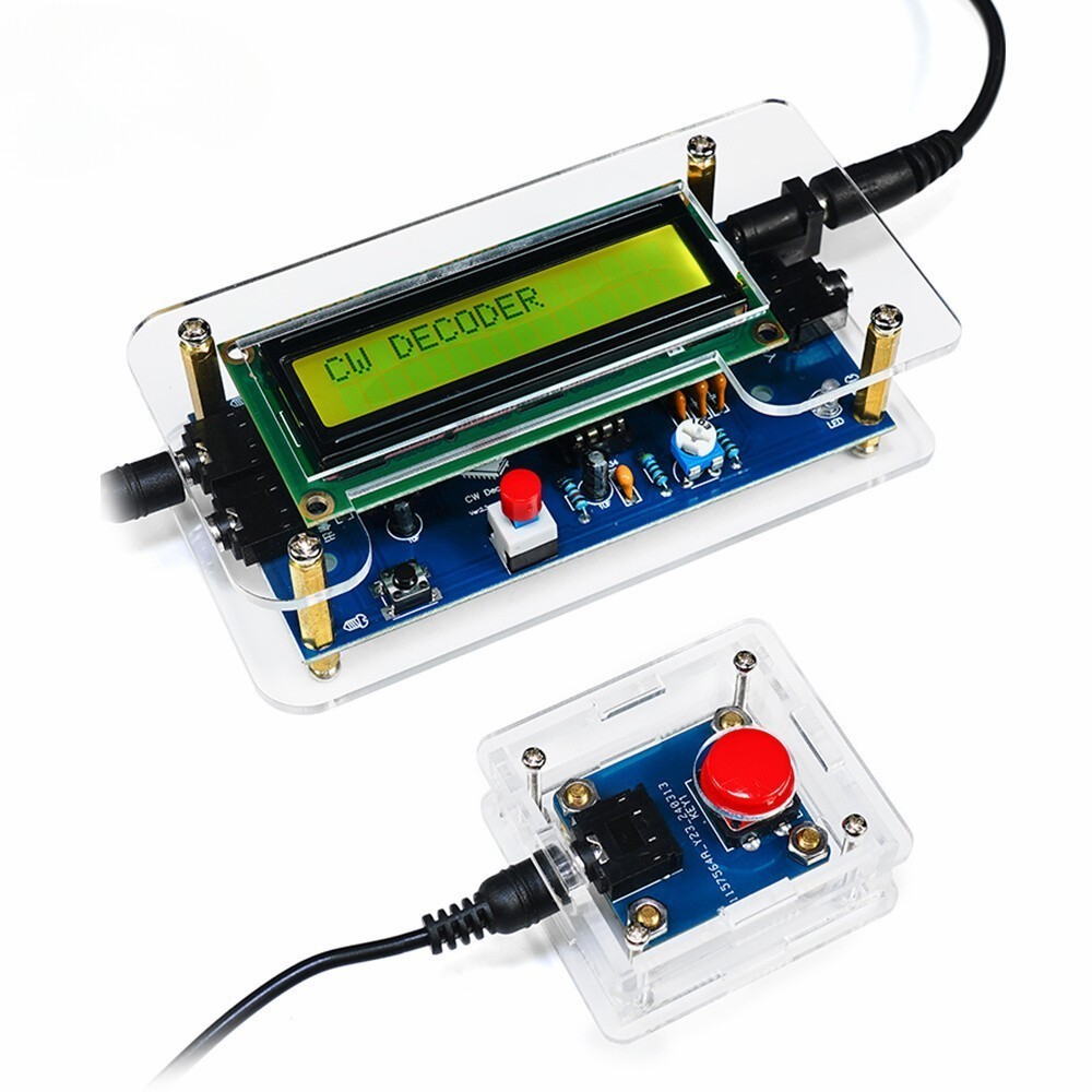 Radio Portable CW Morse Code Decoder Keyer Interpreter DIY Electronic Component
