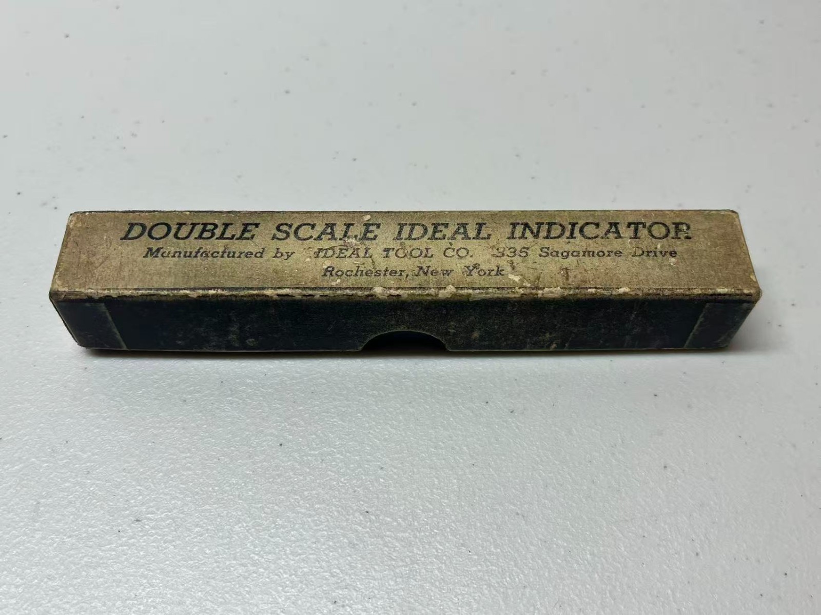 Vintage "Double Scale Ideal Indicator" By The Ideal Tool in Original Box