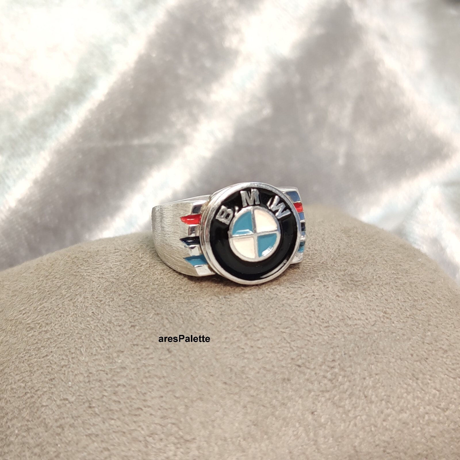 BMW Ring 925 Silver Handmade Silver Ring Gift Idea