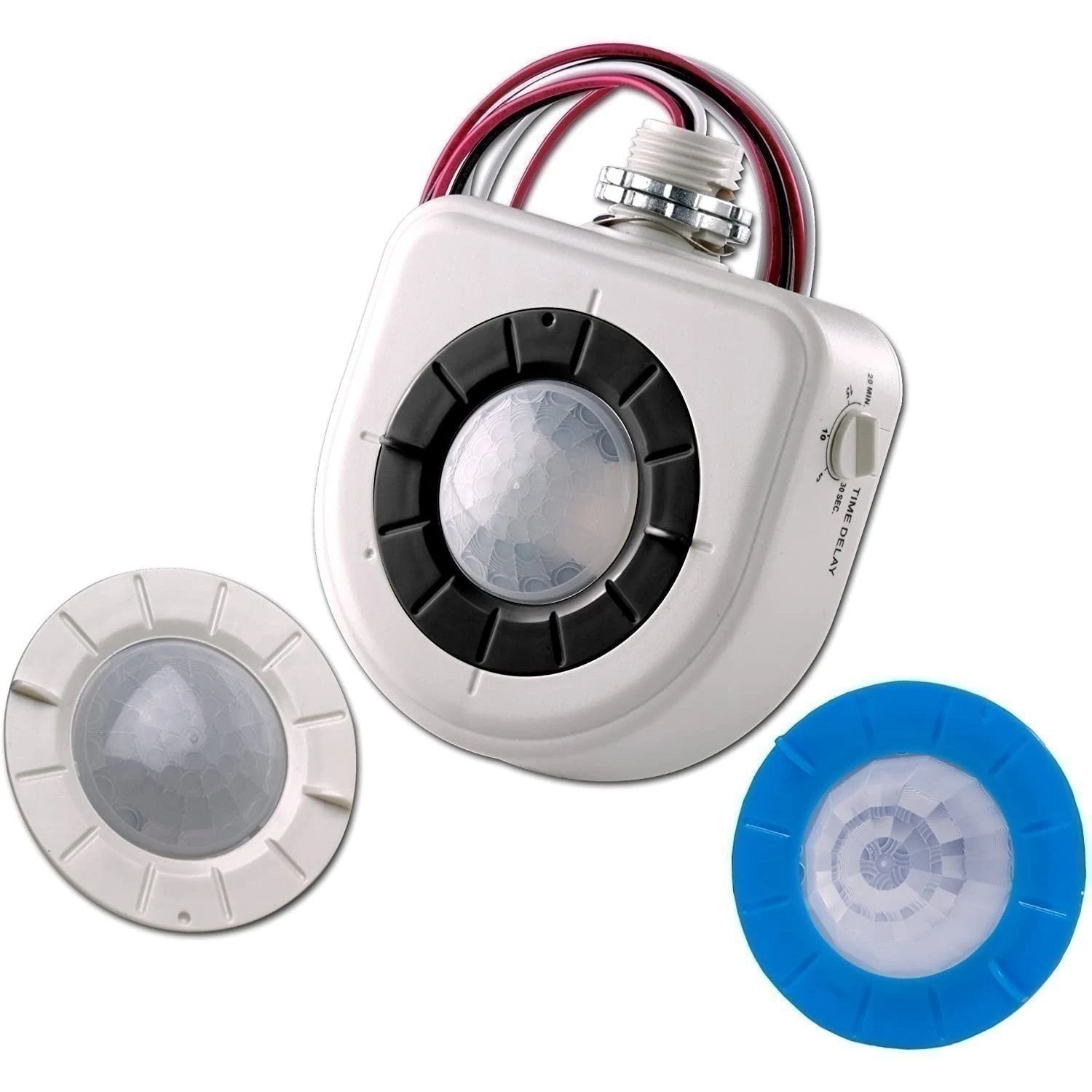 Leviton OSFHU-ITW High Bay Occupancy Sensor - PIR, 8-40', 120-347V