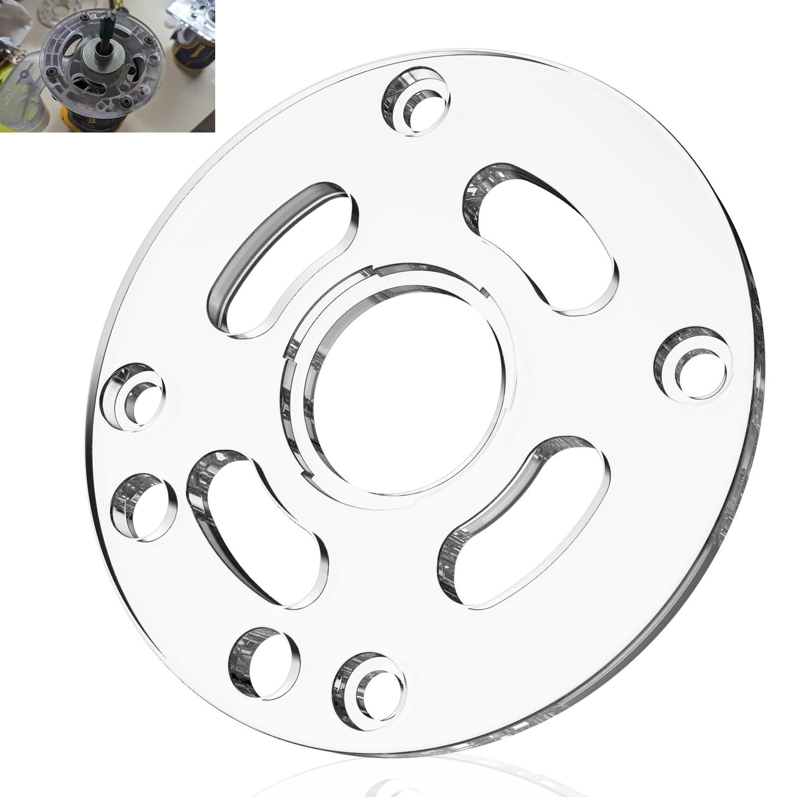 DNP613 Router Sub Base for DE-WALT 20V Compact Routers, Replace DNP613, Fits Mod