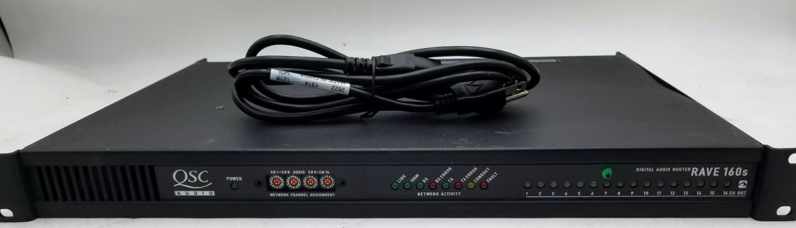 QSC Rave 160s Digital Audio Router
