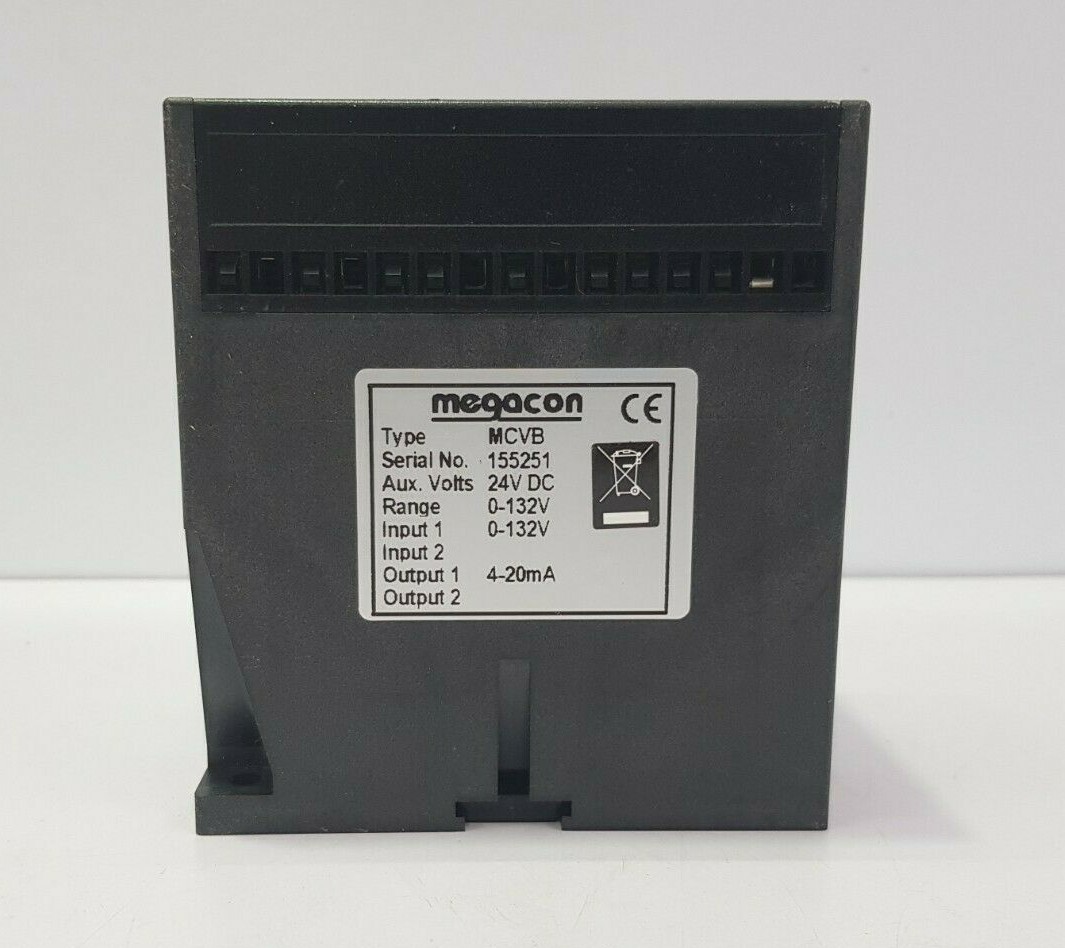 MEGACON VOLTAGE TRANSDUCER AUXILIARY 24VDC MCVB
