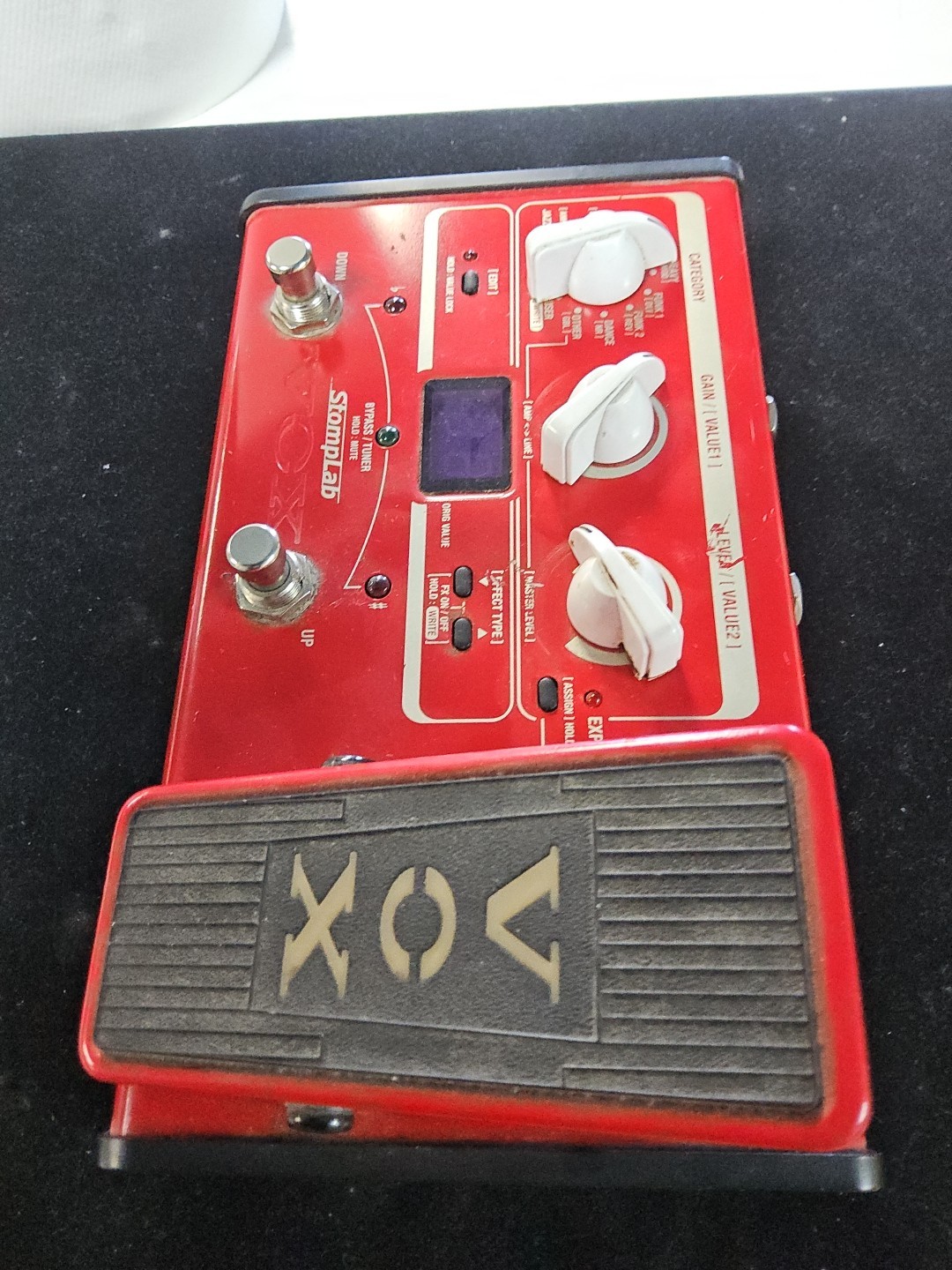 VOX SL2B StompLab IIB 2B Modeling Bass Compact Multi Effector Expression Pedal