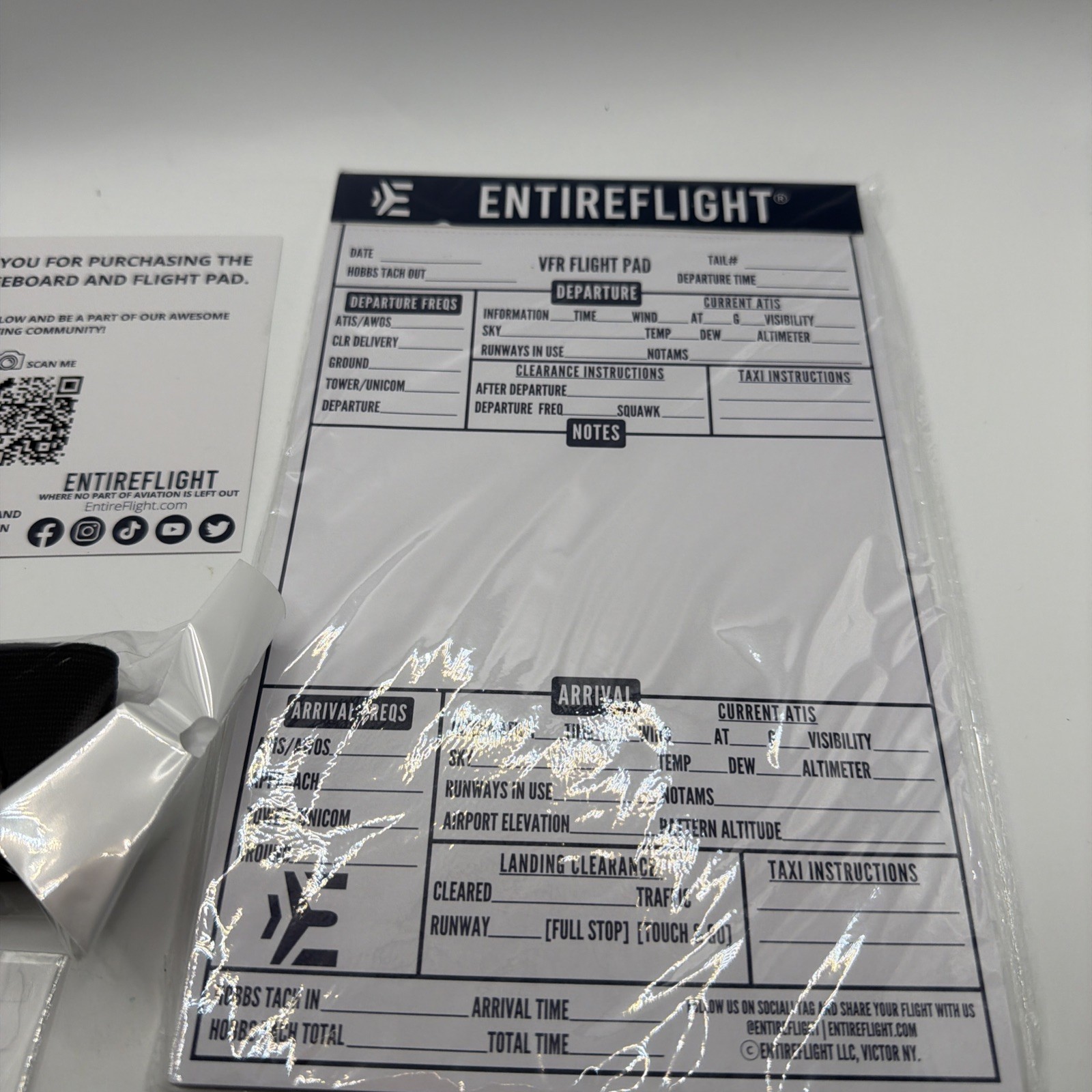 EntireFlight Pilot VFR Kneeboard & Flight Pad F34 122]