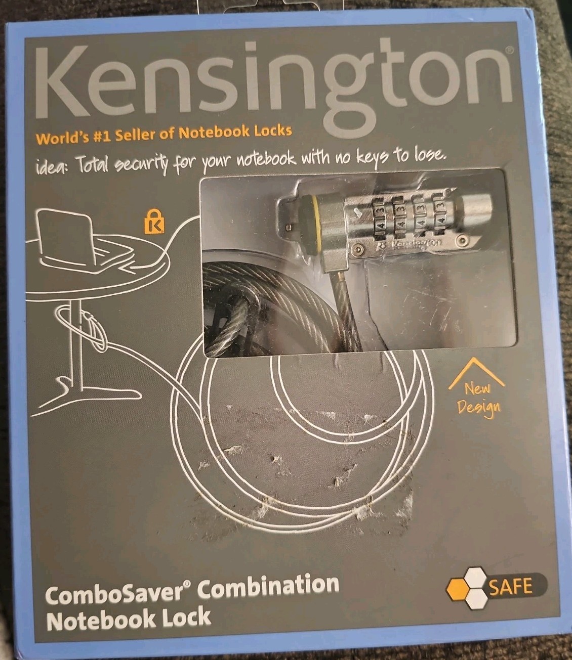 Kensington Laptop Combination Lock ComboSaver Computer Lock Sealed