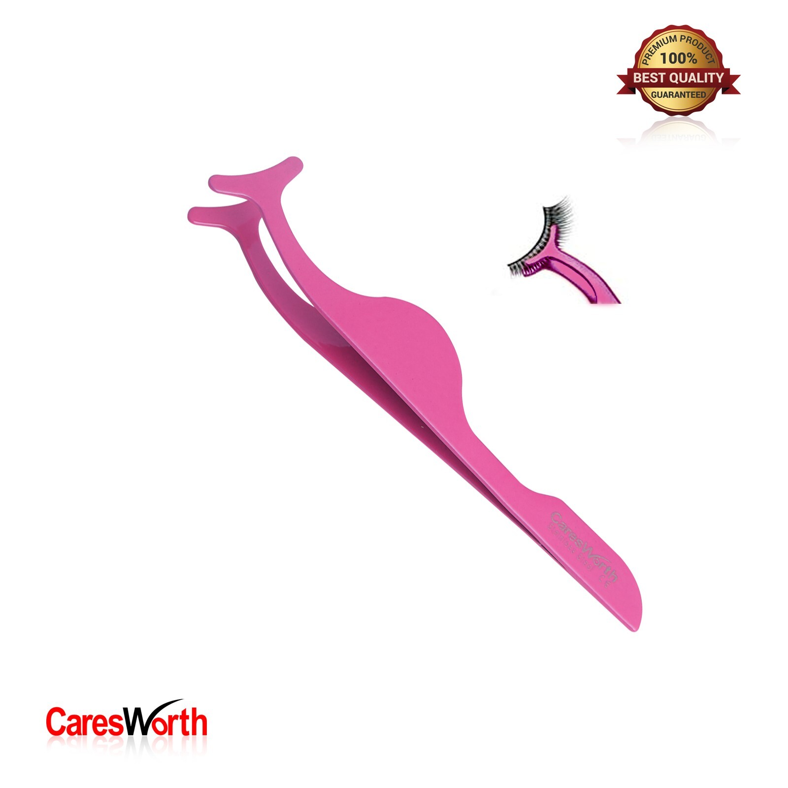 CaresWorth Eyelash Tweezer Applicator for False Lashes